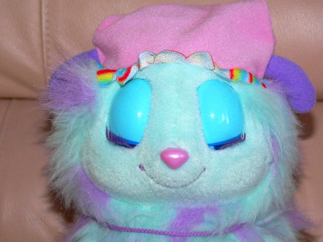 BIBBLE Plush Toy Fairy Hat Bag BARBIE Fairytopia Mattel Magic Rainbow