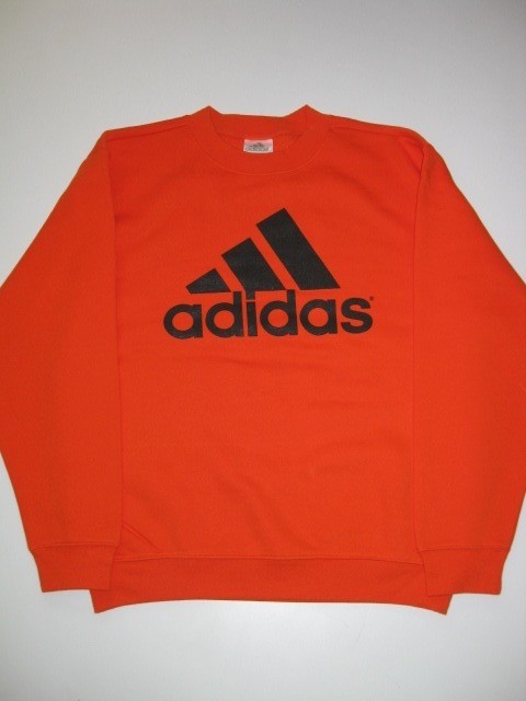 adidas orange sweater