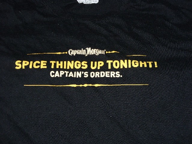 captain morgan spiced rum shirt